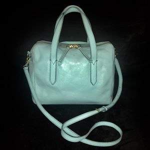Fossil Sydney Satchel (in Seaglass)